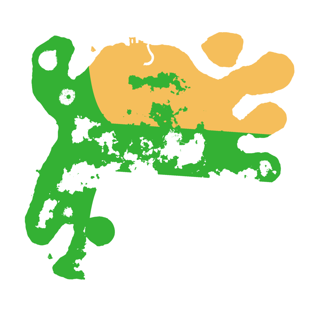 Biome Rust Map: Procedural Map, Size: 3000, Seed: 21682