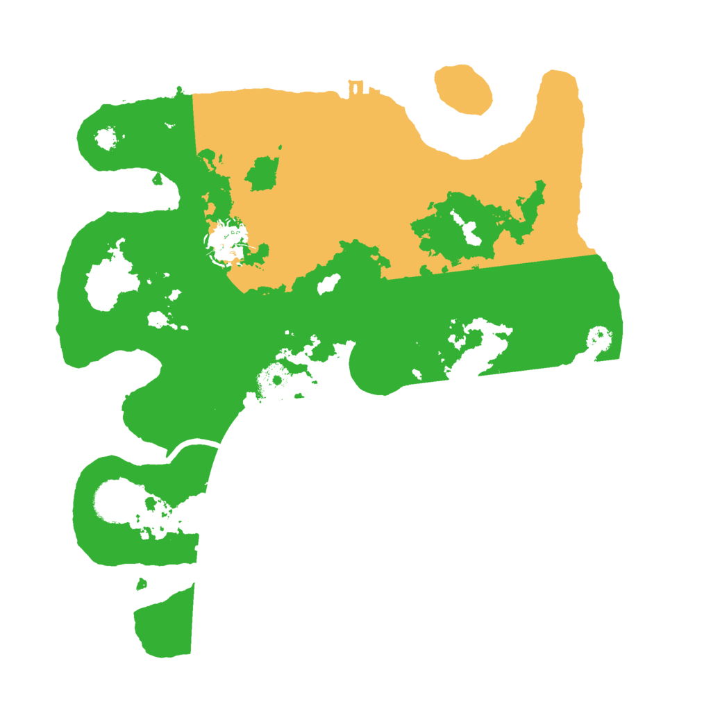 Biome Rust Map: Procedural Map, Size: 3000, Seed: 18893