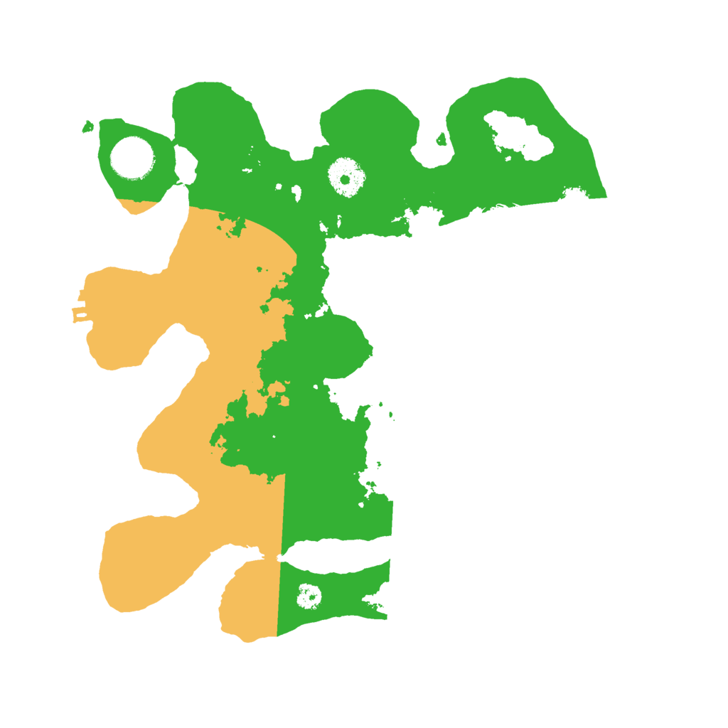 Biome Rust Map: Procedural Map, Size: 3000, Seed: 8078