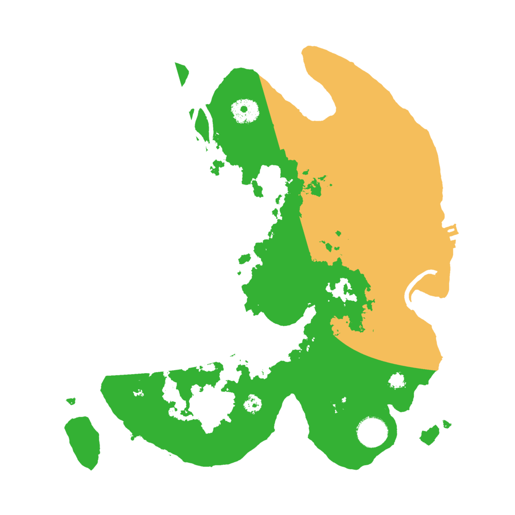 Biome Rust Map: Procedural Map, Size: 3000, Seed: 17523