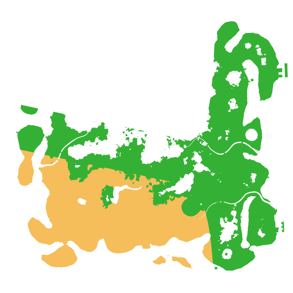 Biome Rust Map: Procedural Map, Size: 4250, Seed: 848583794