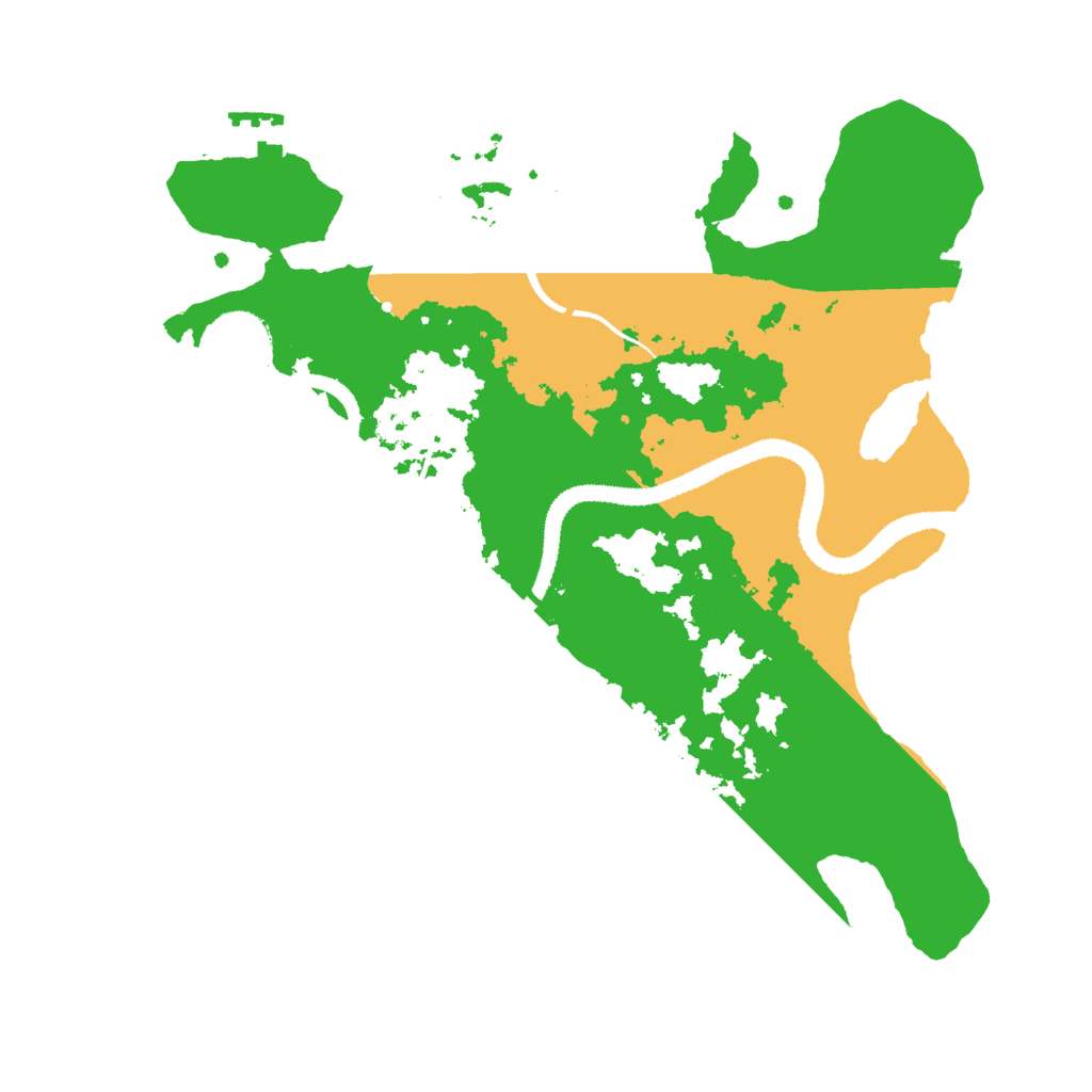Biome Rust Map: Procedural Map, Size: 3000, Seed: 1658276553