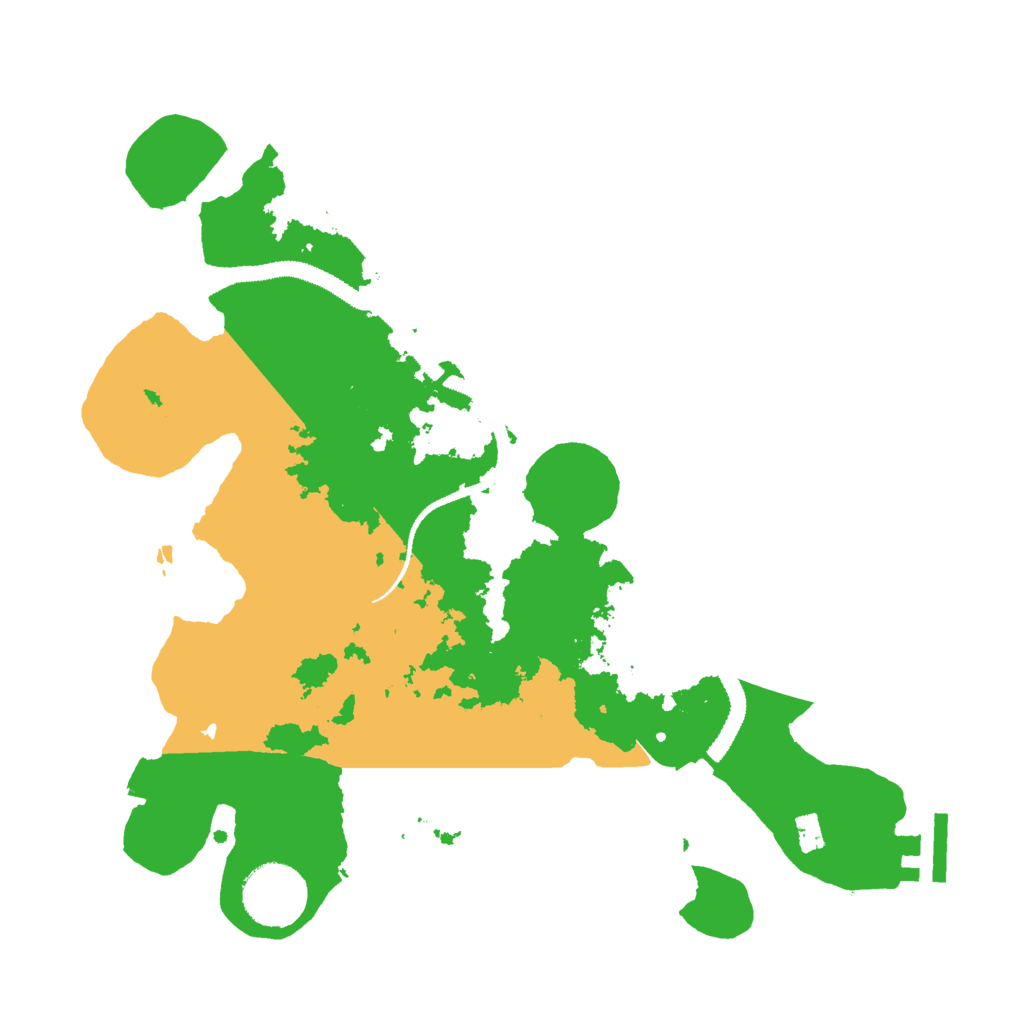 Biome Rust Map: Procedural Map, Size: 3000, Seed: 1027210333