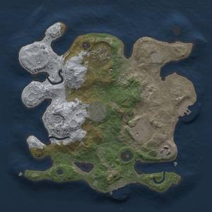 Thumbnail Rust Map: Procedural Map, Size: 2700, Seed: 42042069, 11 Monuments