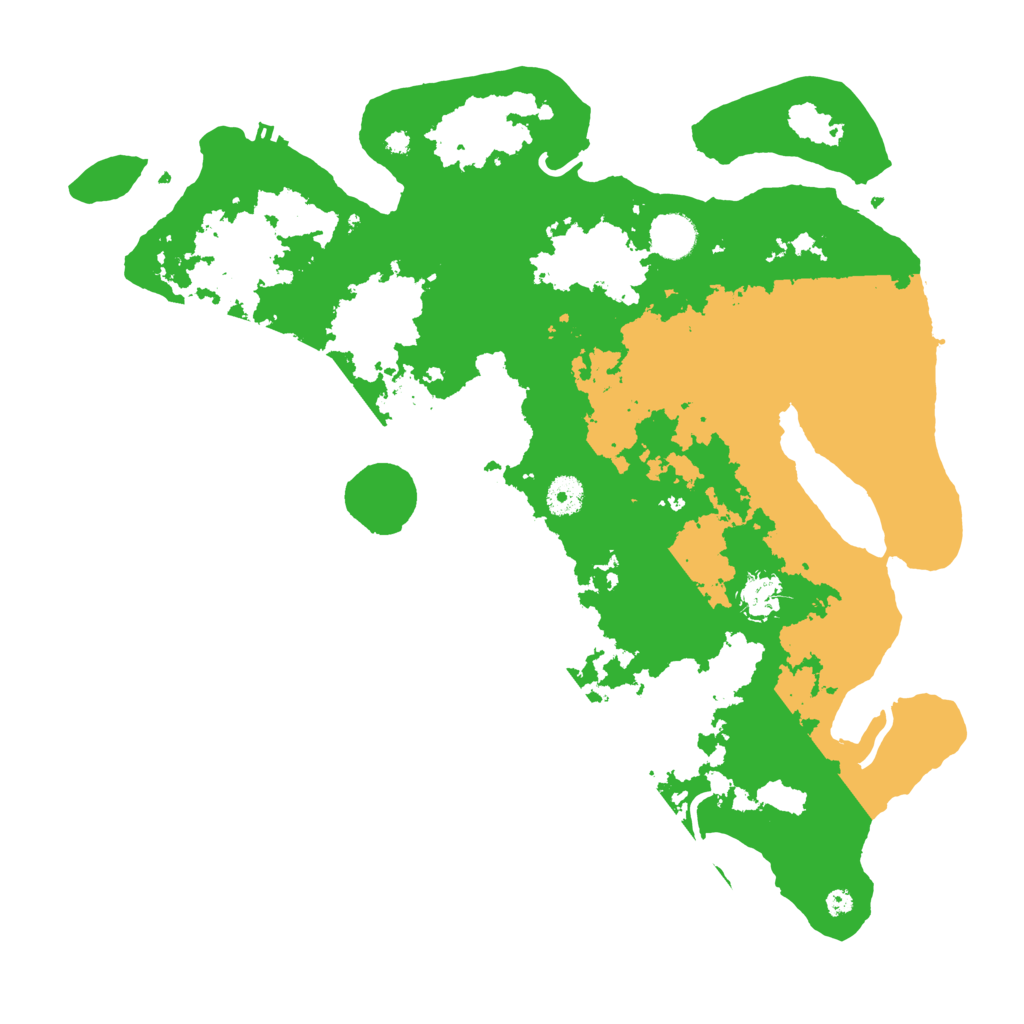 Biome Rust Map: Procedural Map, Size: 4000, Seed: 1420168656