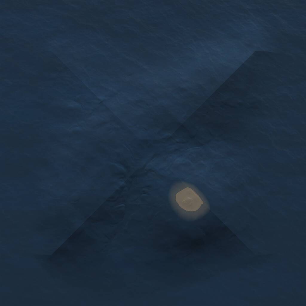 Rust Map: Procedural Map, Size: 1000, Seed: 965172949, 1 Monuments