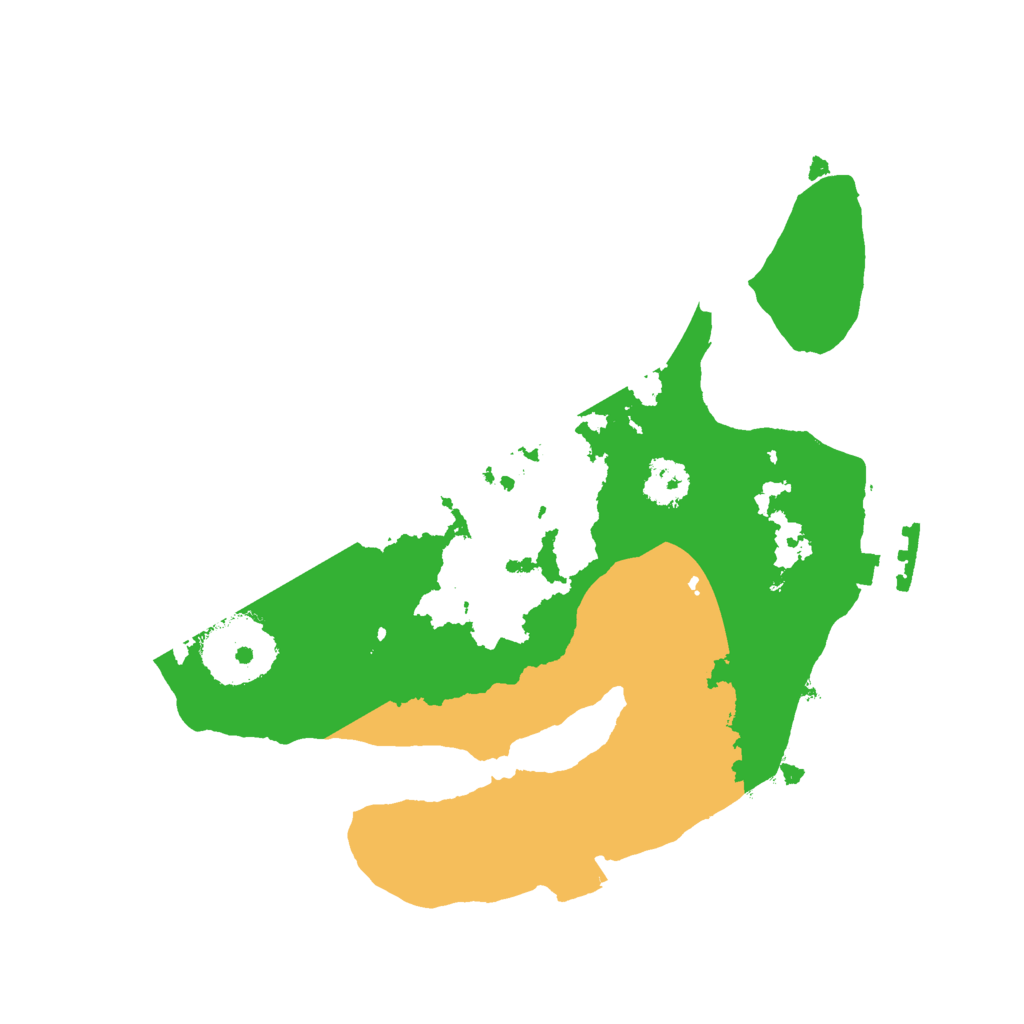 Biome Rust Map: Procedural Map, Size: 2250, Seed: 1769