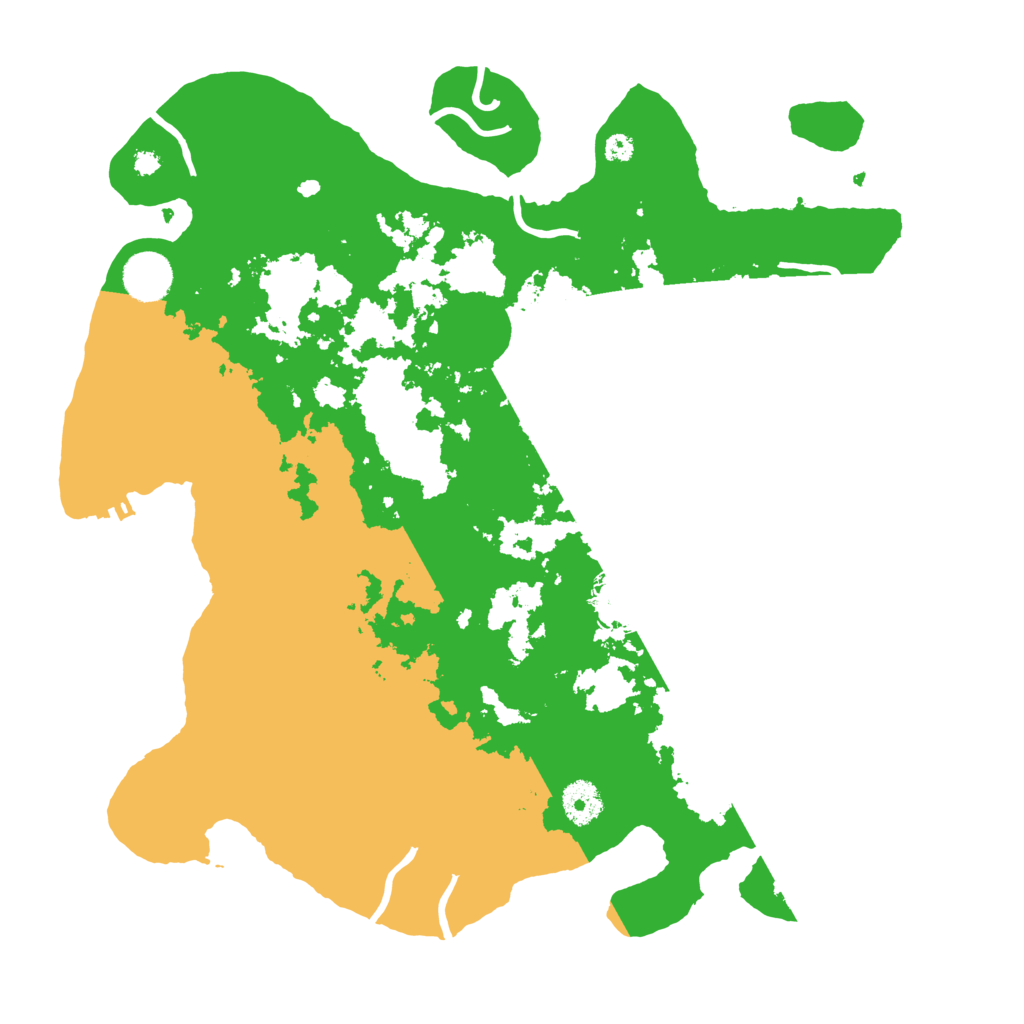 Biome Rust Map: Procedural Map, Size: 3700, Seed: 1479601832