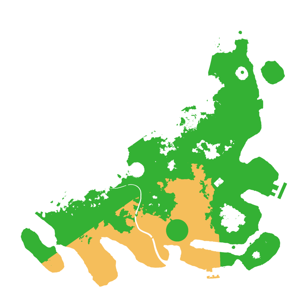 Biome Rust Map: Procedural Map, Size: 3580, Seed: 17524