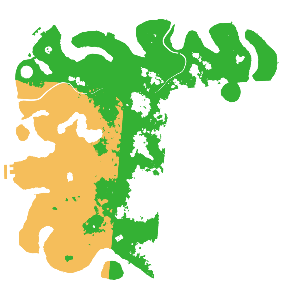 Biome Rust Map: Procedural Map, Size: 4250, Seed: 20093