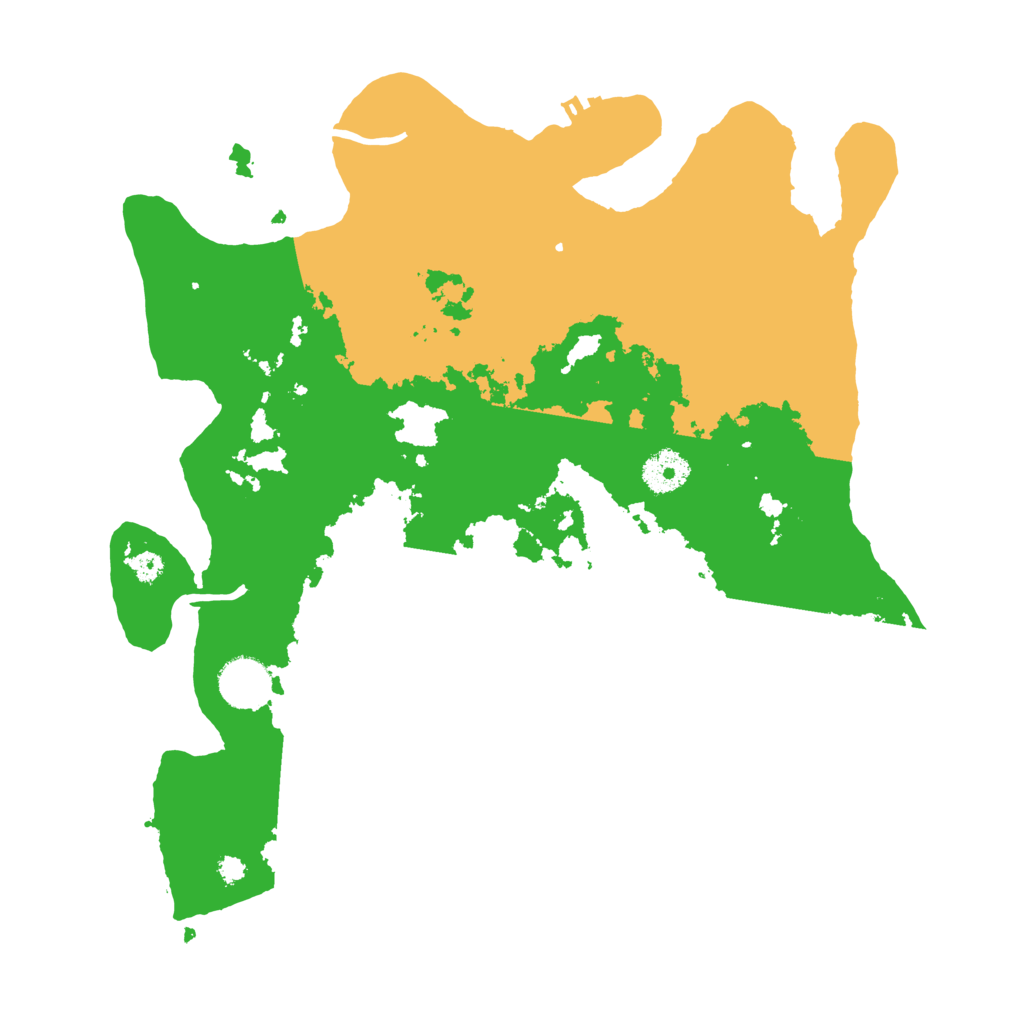 Biome Rust Map: Procedural Map, Size: 3500, Seed: 1924934347
