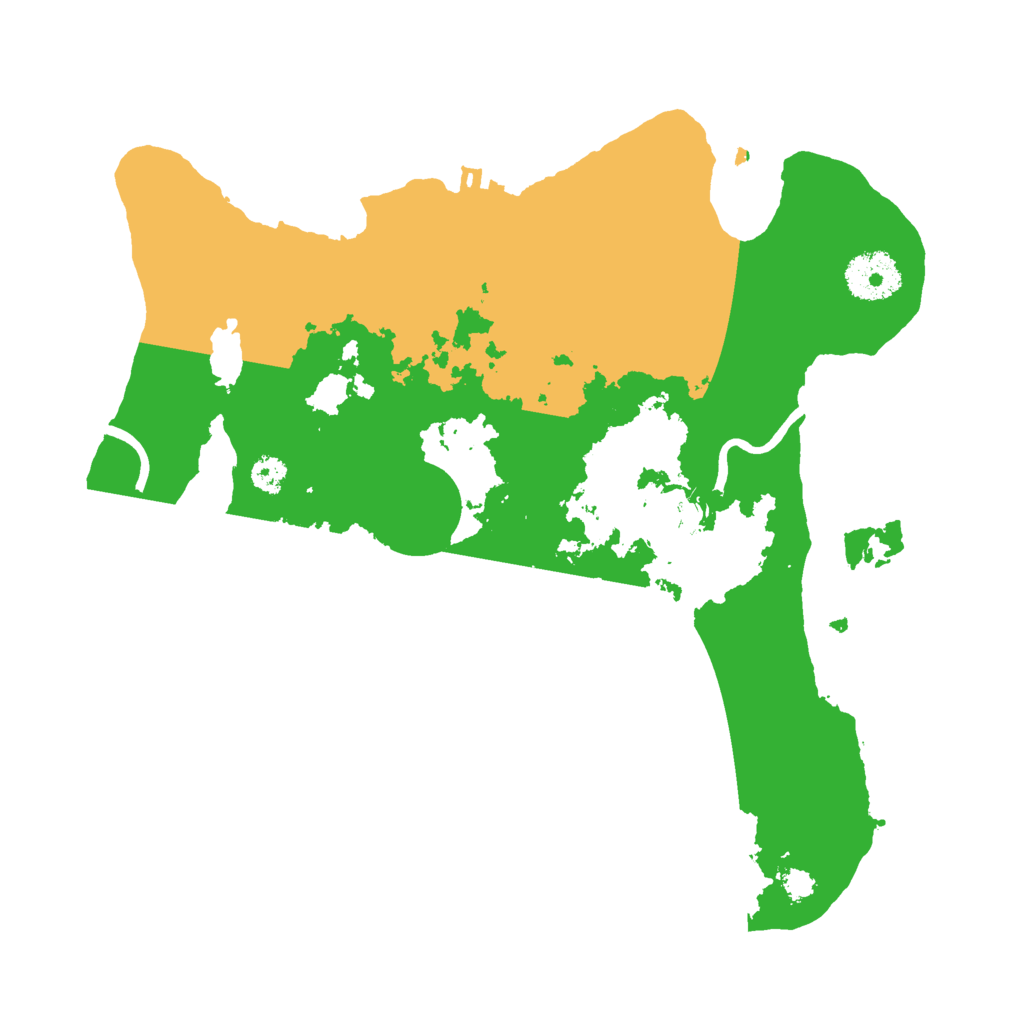 Biome Rust Map: Procedural Map, Size: 3000, Seed: 11728211