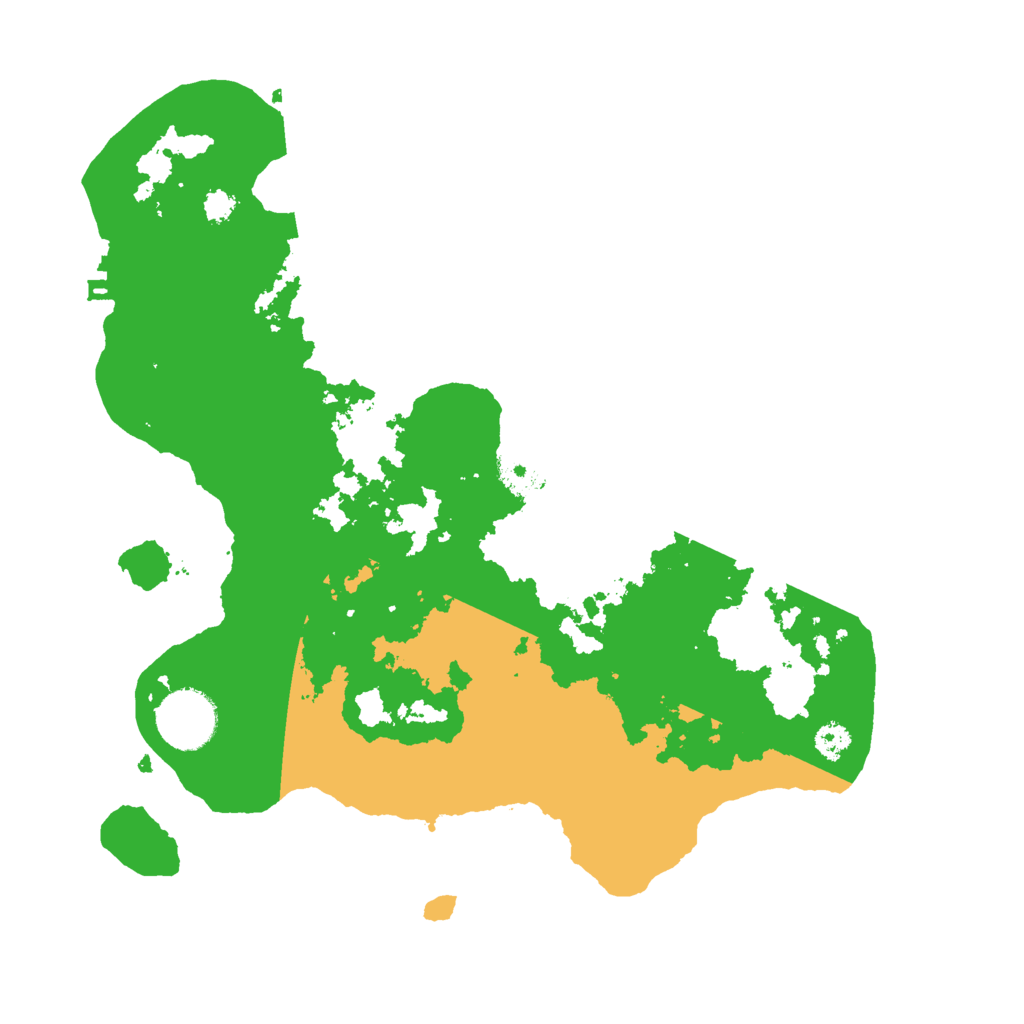 Biome Rust Map: Procedural Map, Size: 3000, Seed: 9308
