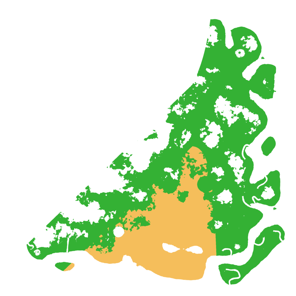 Biome Rust Map: Procedural Map, Size: 5000, Seed: 1606597378