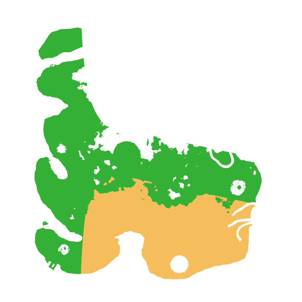 Biome Rust Map: Procedural Map, Size: 3000, Seed: 21656