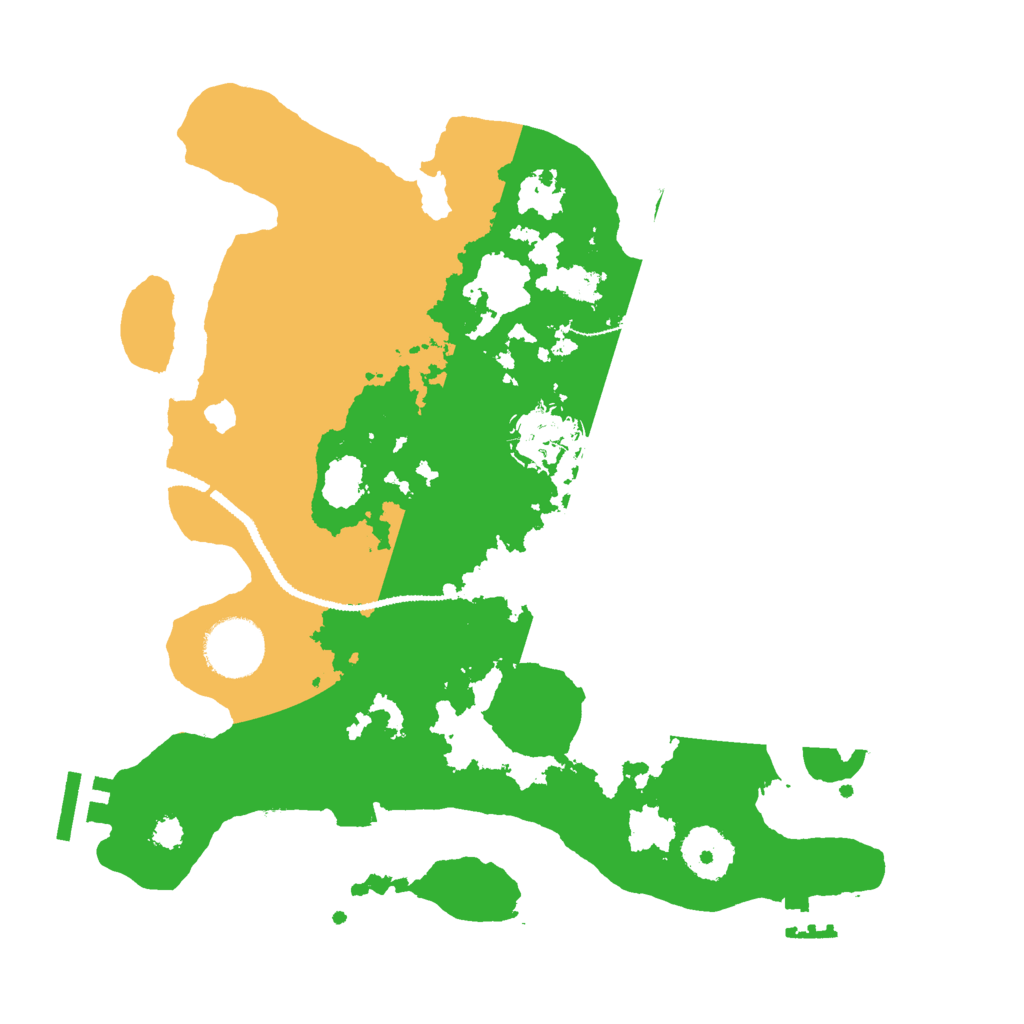 Biome Rust Map: Procedural Map, Size: 3000, Seed: 94331