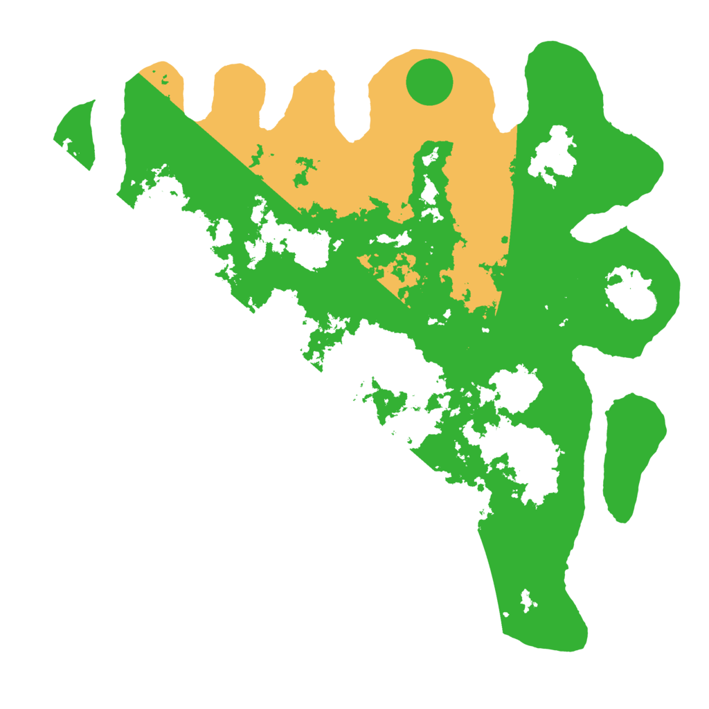 Biome Rust Map: Barren, Size: 4000, Seed: 6000