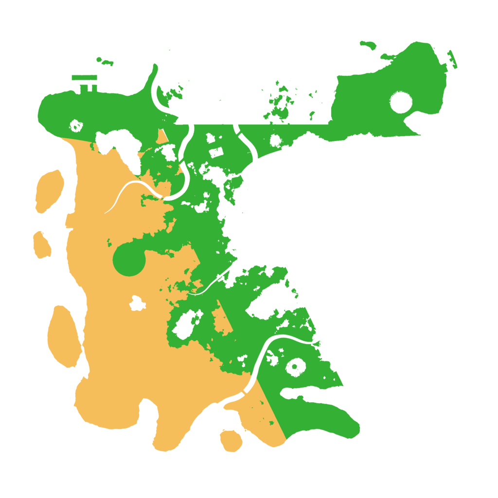 Biome Rust Map: Procedural Map, Size: 4000, Seed: 1945960750