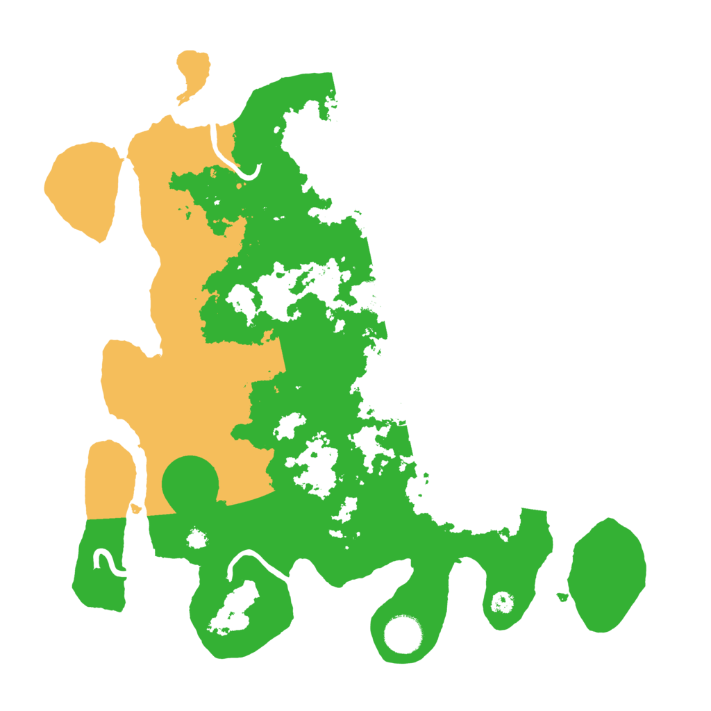 Biome Rust Map: Procedural Map, Size: 3300, Seed: 766137707