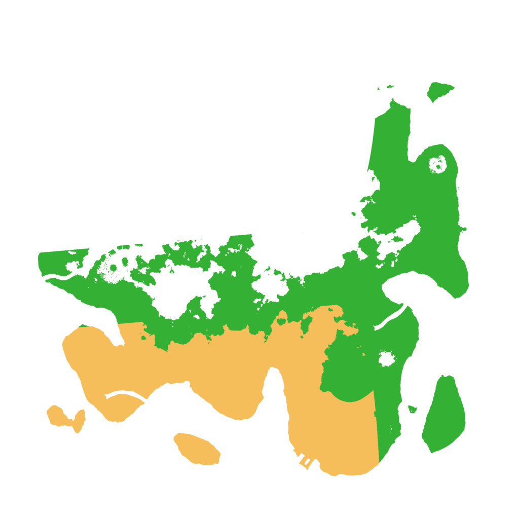 Biome Rust Map: Procedural Map, Size: 3000, Seed: 1169655138