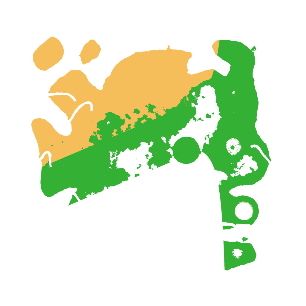 Biome Rust Map: Procedural Map, Size: 3000, Seed: 20581