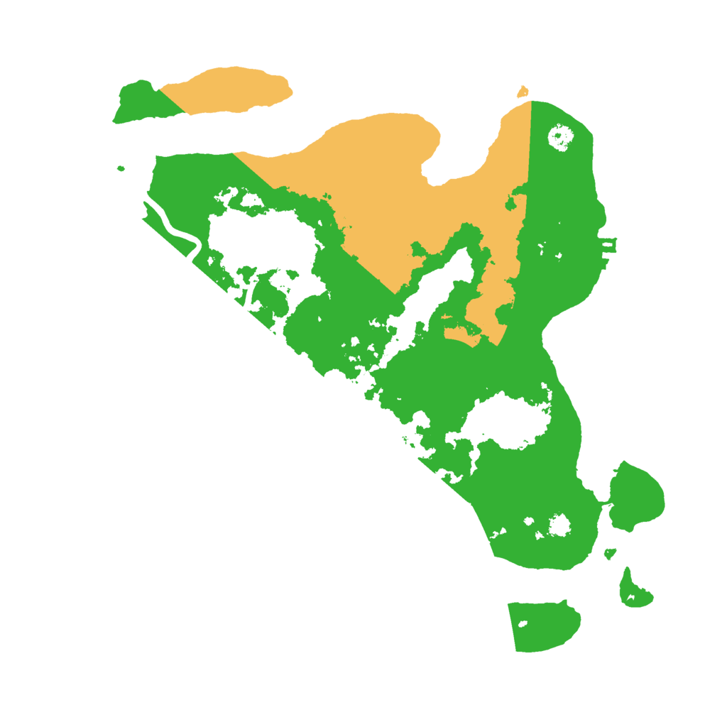 Biome Rust Map: Procedural Map, Size: 3000, Seed: 5767
