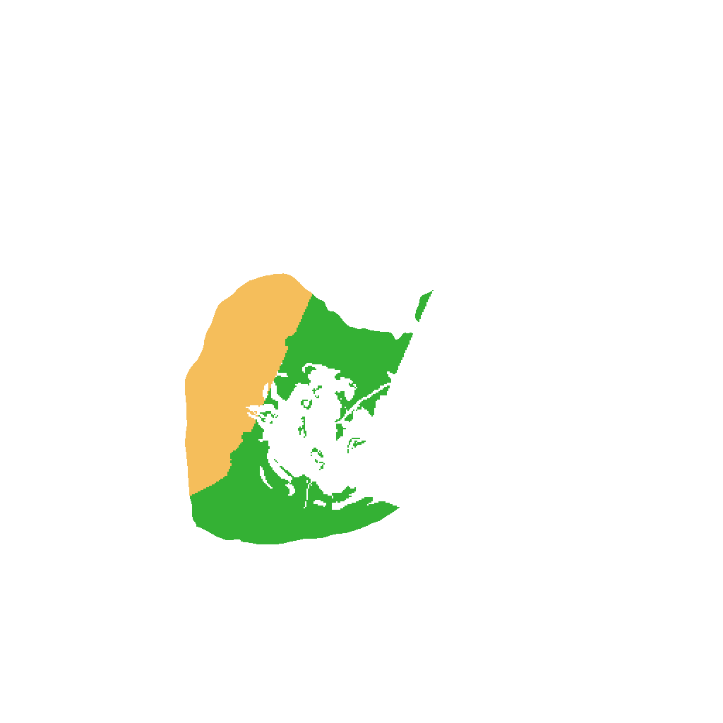 Biome Rust Map: Barren, Size: 1000, Seed: 25