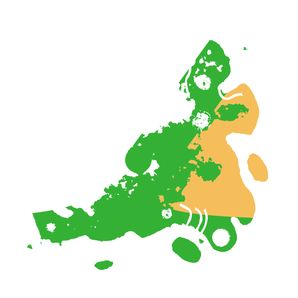 Biome Rust Map: Procedural Map, Size: 3000, Seed: 24255