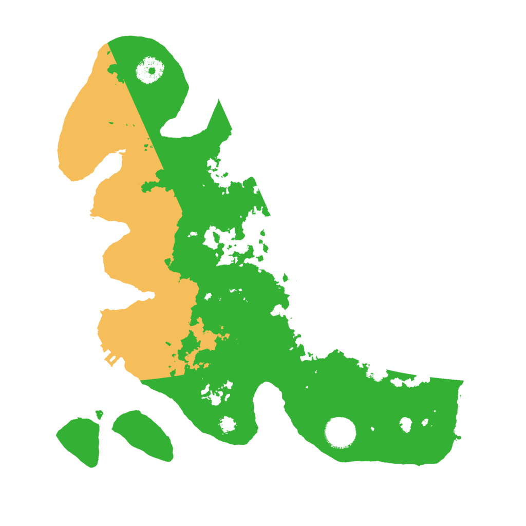 Biome Rust Map: Procedural Map, Size: 3000, Seed: 30246