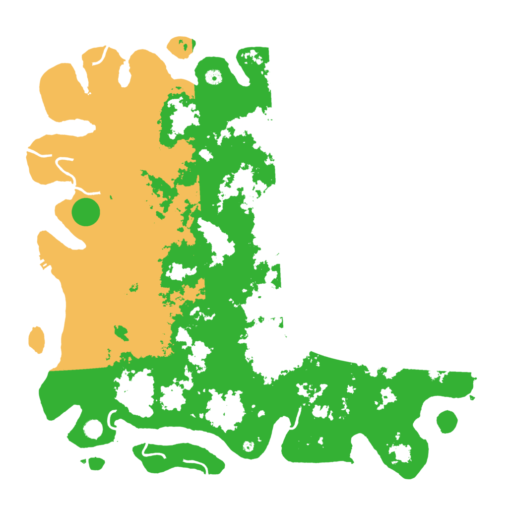 Biome Rust Map: Procedural Map, Size: 4750, Seed: 878534457