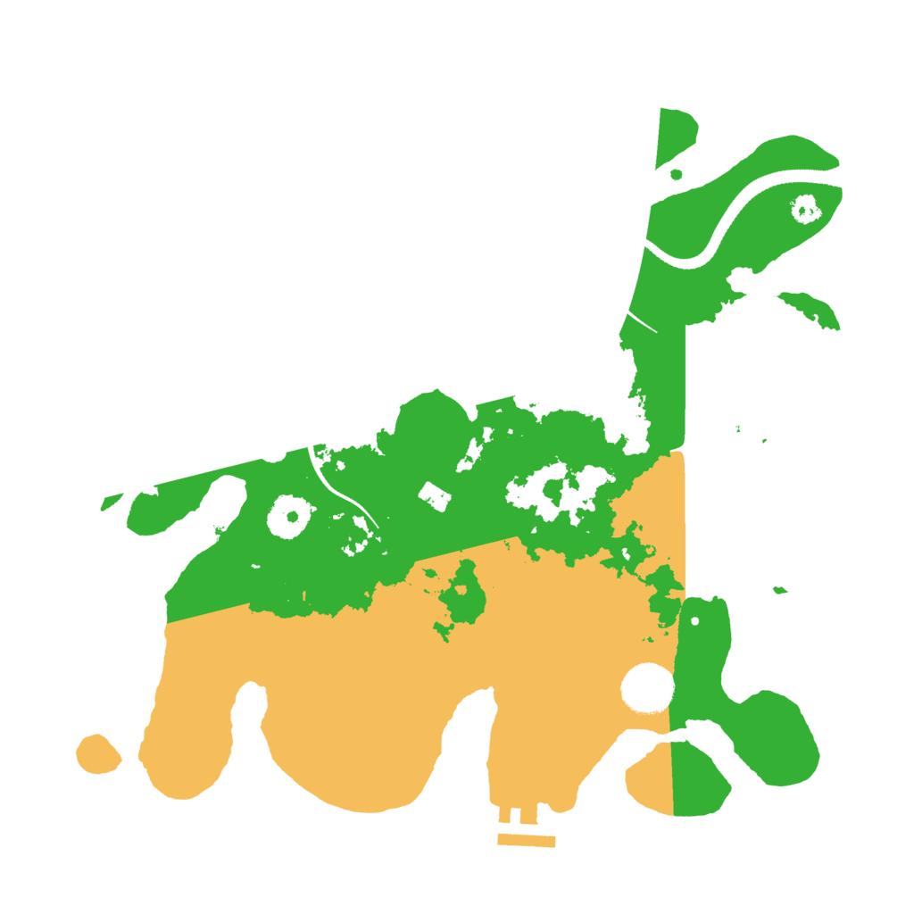 Biome Rust Map: Procedural Map, Size: 3200, Seed: 1922869242