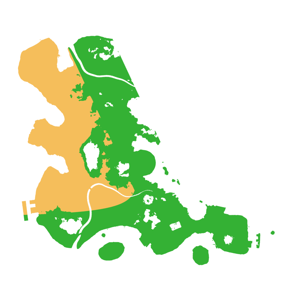 Biome Rust Map: Procedural Map, Size: 3000, Seed: 600714217