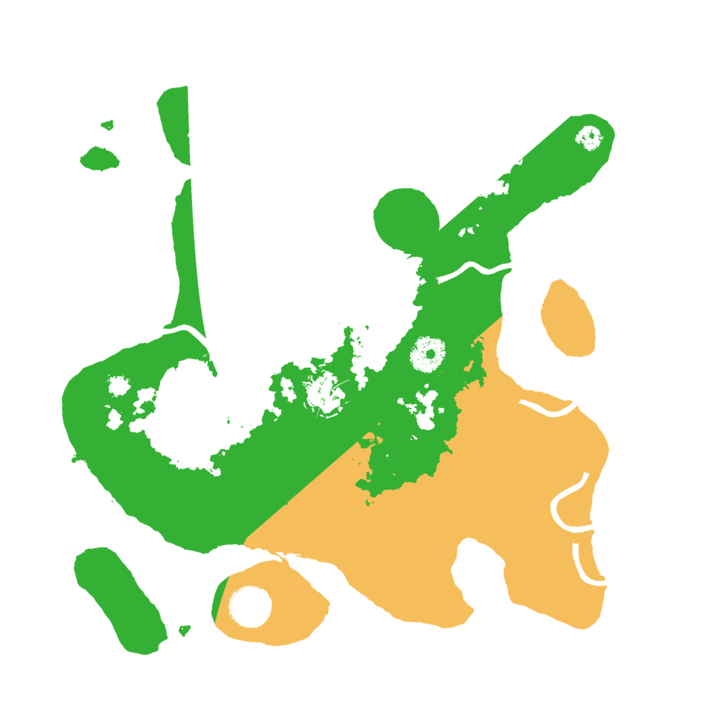 Biome Rust Map: Procedural Map, Size: 3000, Seed: 14842