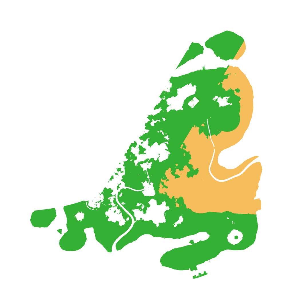 Biome Rust Map: Procedural Map, Size: 3000, Seed: 388