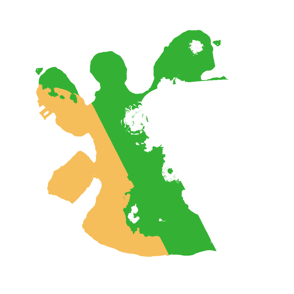 Biome Rust Map: Procedural Map, Size: 2000, Seed: 230430