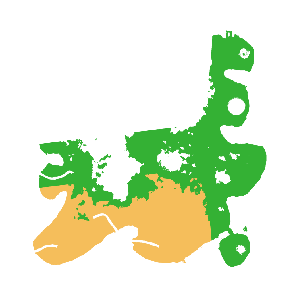 Biome Rust Map: Procedural Map, Size: 3000, Seed: 6147