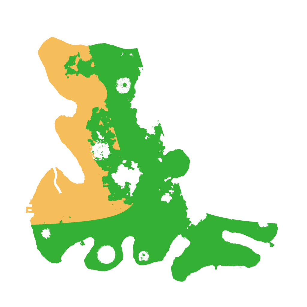 Biome Rust Map: Procedural Map, Size: 3000, Seed: 1326837928