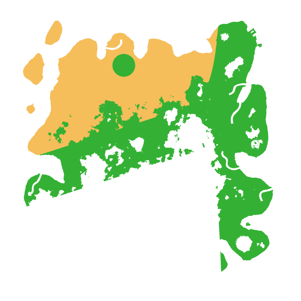 Biome Rust Map: Procedural Map, Size: 3500, Seed: 132903938