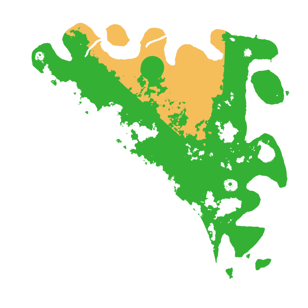 Biome Rust Map: Procedural Map, Size: 3500, Seed: 111431625