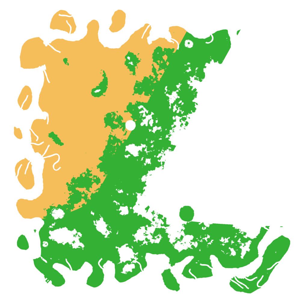 Biome Rust Map: Procedural Map, Size: 5555, Seed: 1841307916