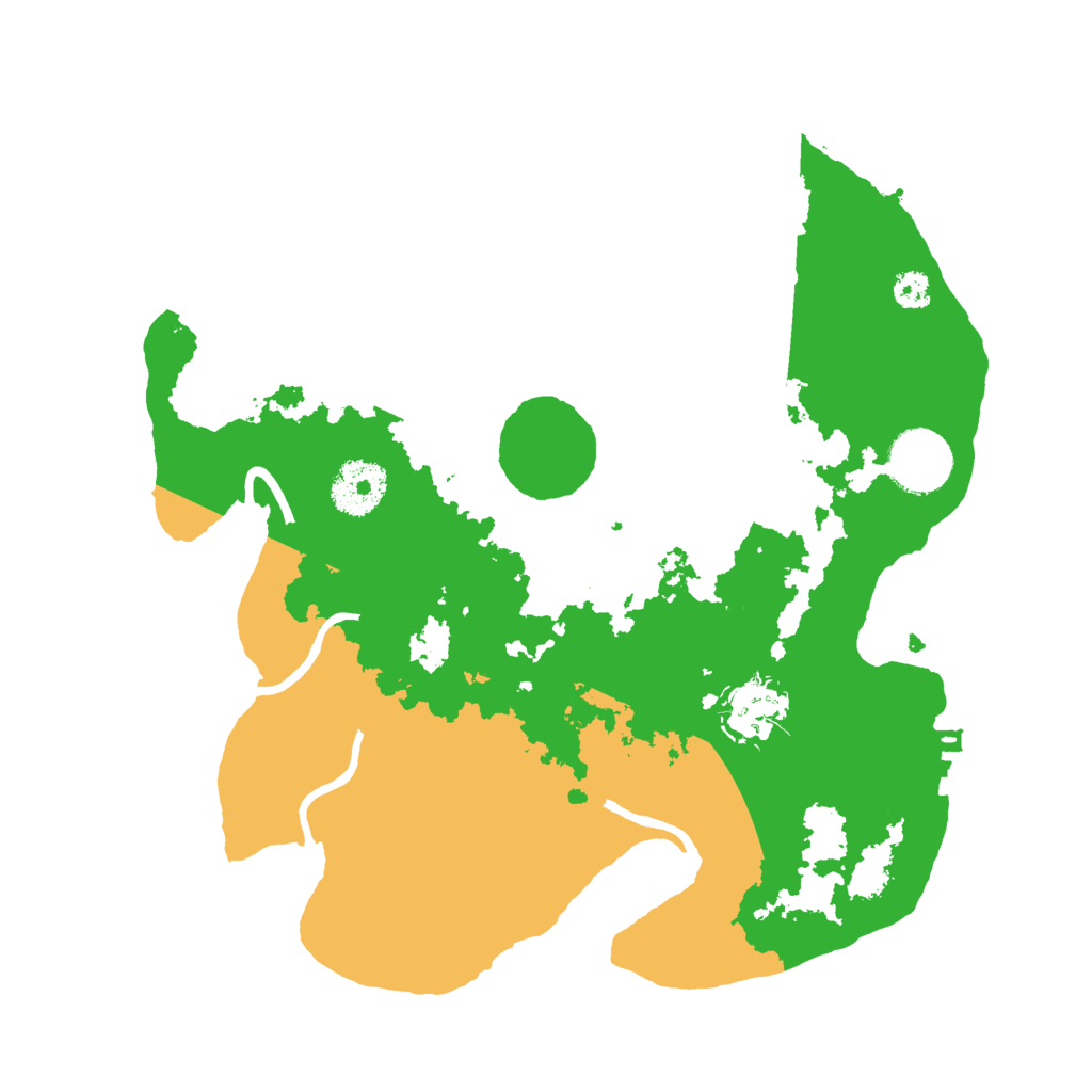 Biome Rust Map: Procedural Map, Size: 3000, Seed: 1760497672