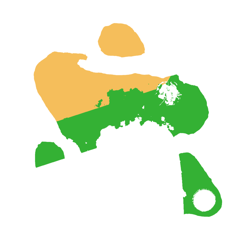 Biome Rust Map: Barren, Size: 2000, Seed: 898989882