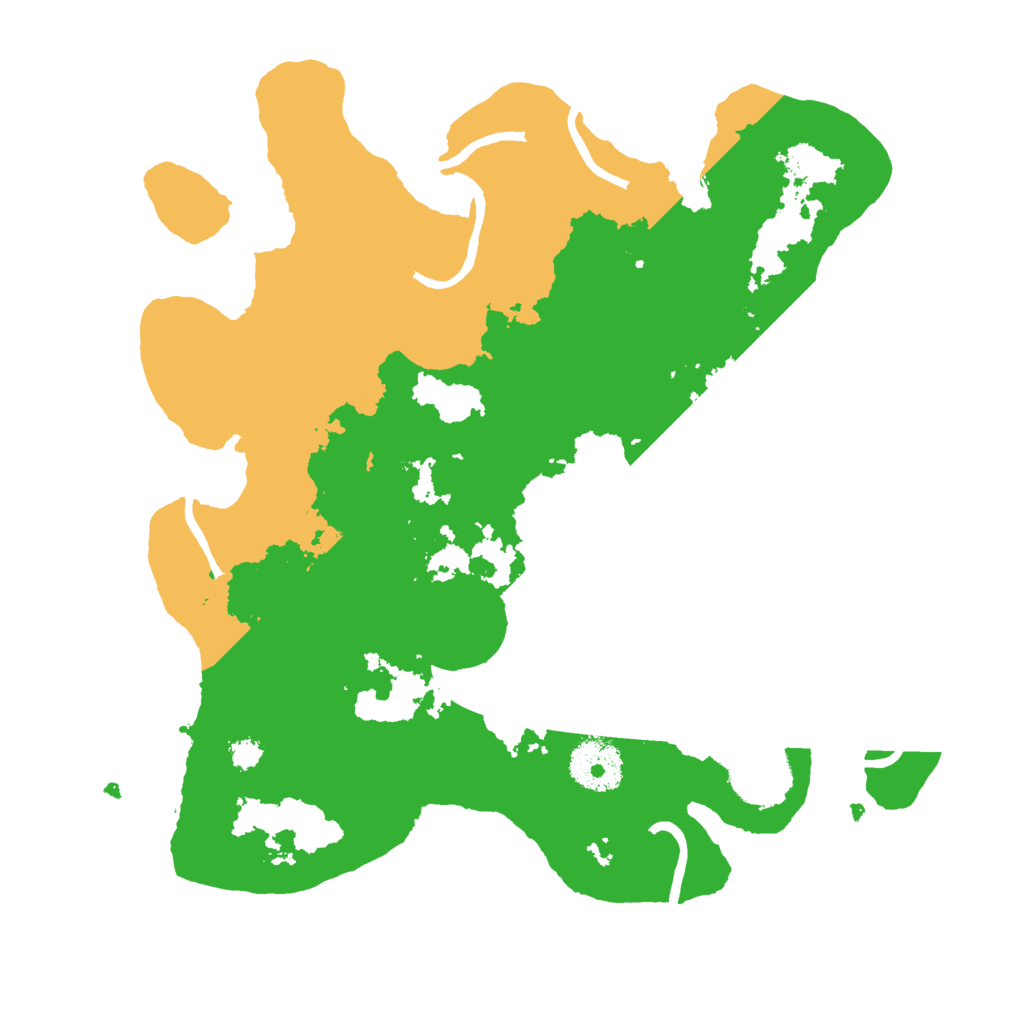 Biome Rust Map: Procedural Map, Size: 3000, Seed: 25254