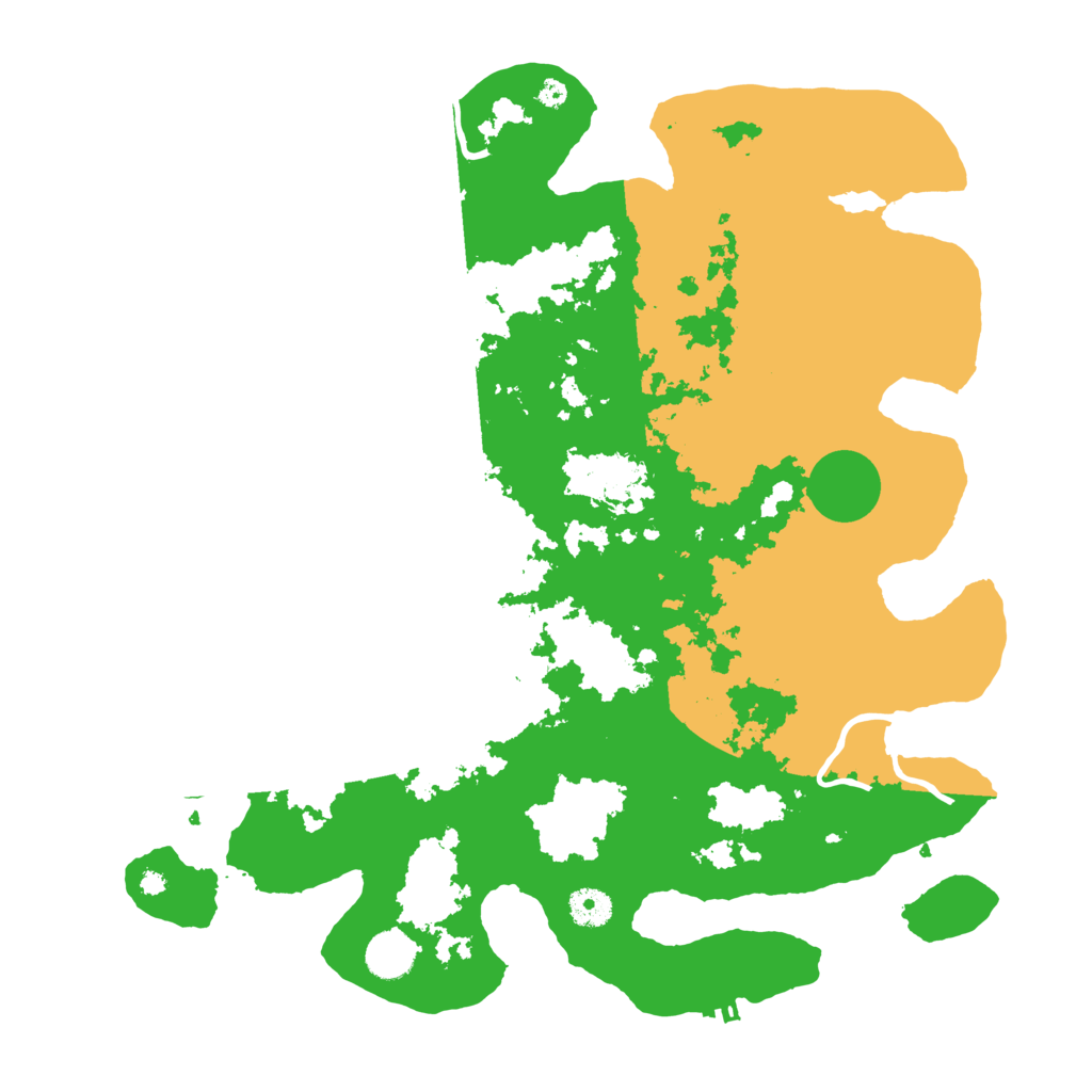 Biome Rust Map: Procedural Map, Size: 4000, Seed: 174491105