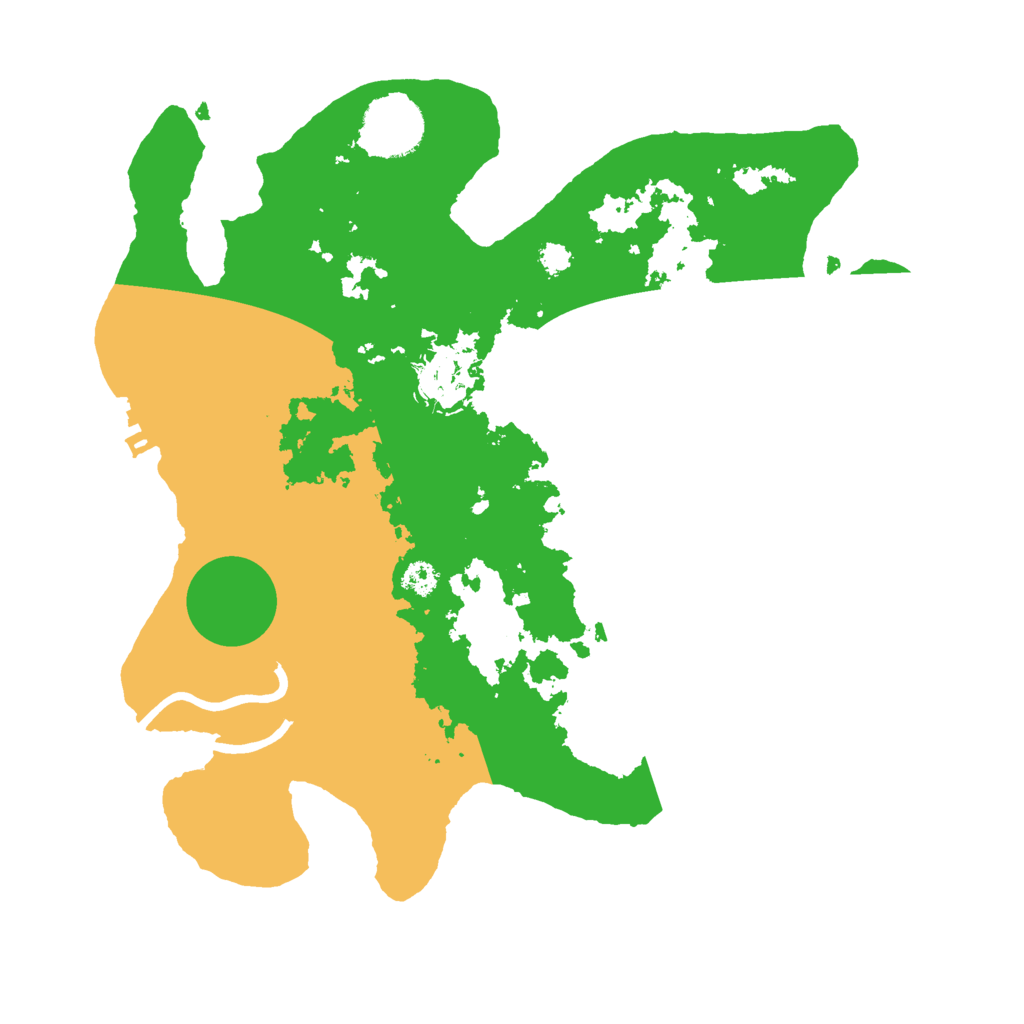 Biome Rust Map: Procedural Map, Size: 3000, Seed: 11082