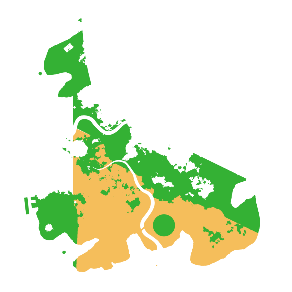 Biome Rust Map: Procedural Map, Size: 3500, Seed: 1718346333