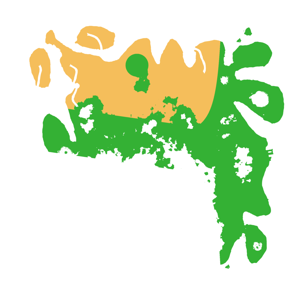 Biome Rust Map: Procedural Map, Size: 3500, Seed: 1067211250