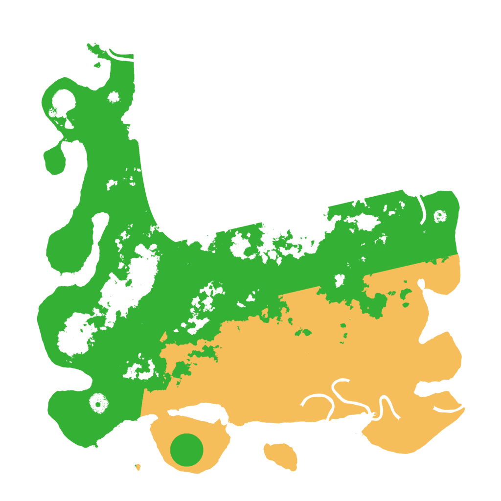 Biome Rust Map: Procedural Map, Size: 4000, Seed: 1009140994