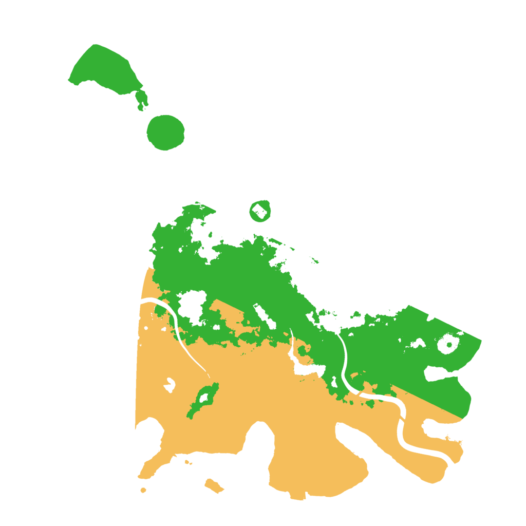 Biome Rust Map: Procedural Map, Size: 4000, Seed: 273171322
