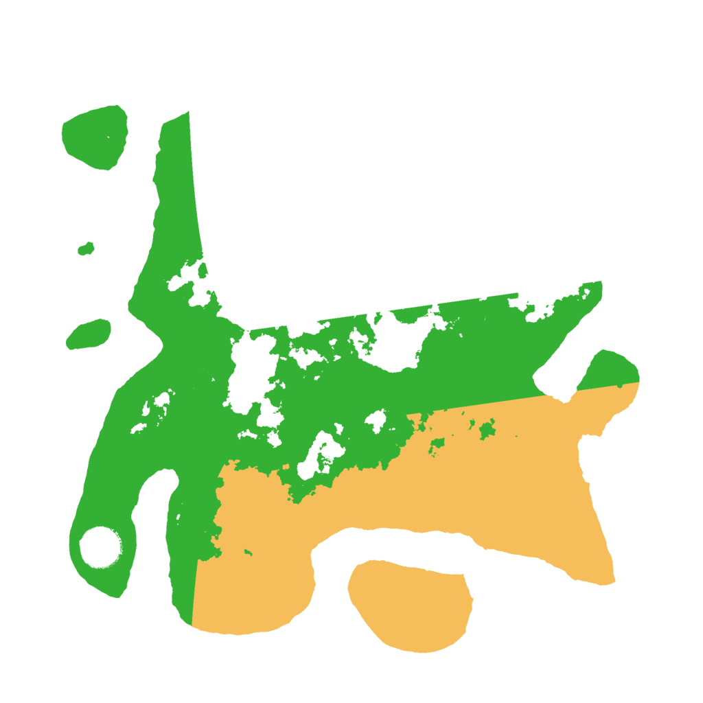 Biome Rust Map: Barren, Size: 3000, Seed: 334709768